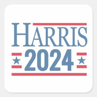 Harris 2024 Presidential Election Sticke Square Sticker