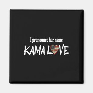 Harris 2024 Pronounce Her Name Kamalove Pro Democr Magnet