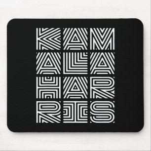 Harris 2024 Quilted Geometry Lettering Mouse Pad
