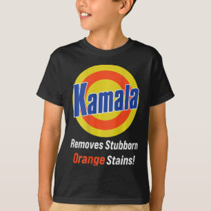 Harris 2024 Removes Stubborn Orange Stains (on Bac T-Shirt