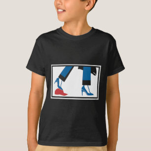 Harris 2024 Retro Comma La Red Hat Anti Trump  T-Shirt