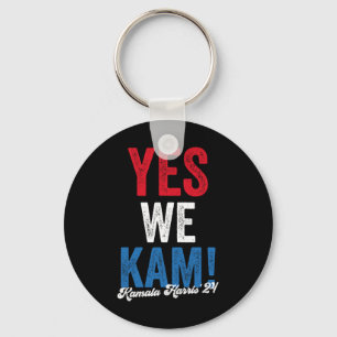 Harris 2024 Support I&#';m With Her Kamala Harris Keychain