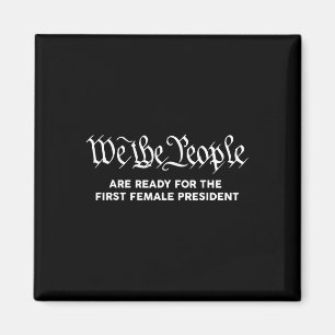 Harris 2024 We The People First Female President  Magnet