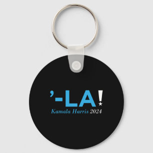 Harris 24 Comma La Kamala Walz 2024 President Kama Keychain