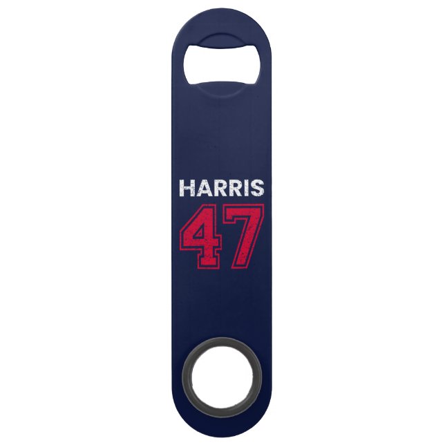 Harris 47 I - Kamala Harris For President Bar Key (Front)