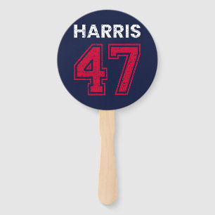 Harris 47 I - Kamala Harris For President Hand Fan