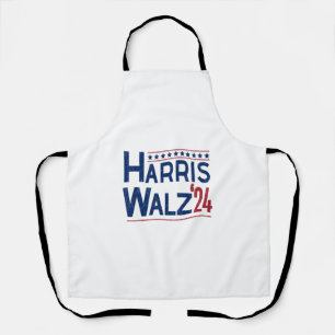 Harris and Walz 2024 Election Pairing  Apron