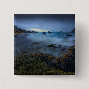 Harris Beach State Park   Oregon 2 Inch Square Button