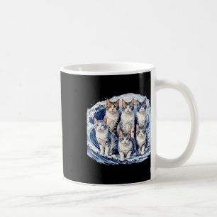 Harris Blue Cats Wave - Funny For Cat Owners  Coffee Mug