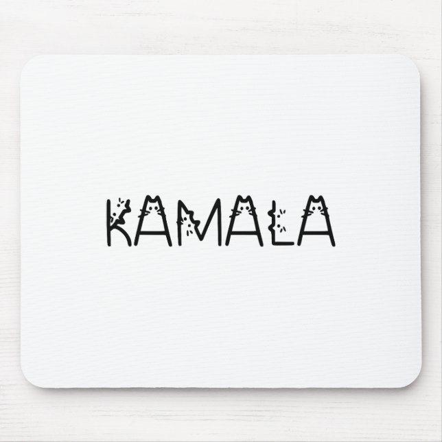 Harris Cat Lettering Positive Funny 2  Mouse Pad (Front)