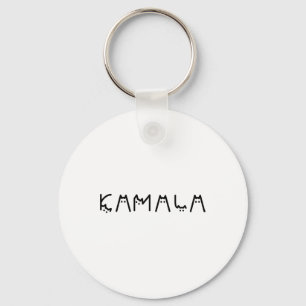 Harris Cat Lettering Positive Harris For President Keychain