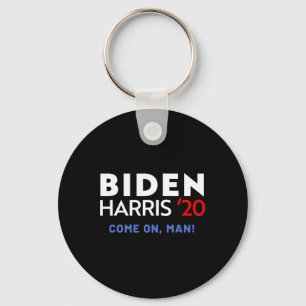 Harris Come On Man Liberal Democrat 2020 Election Keychain