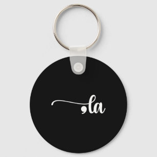 Harris Comma La Punctuation La Keychain