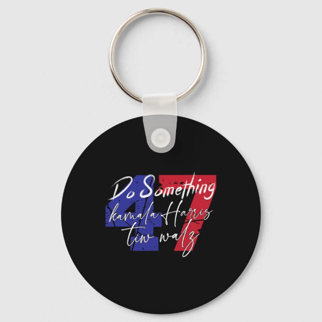 Harris Do Something Harris Wheimer Do Something 1  Keychain (Front)