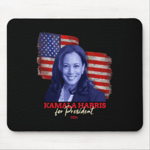 Harris For President 2024 Madam Vice President 1  Mouse Pad