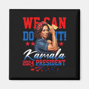 Harris For President 2024 We Can Do It!  Magnet