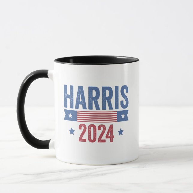 Harris For President Election Democrats American  Mug (Left)
