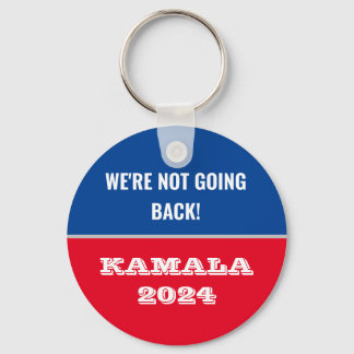 Harris for President Round Button, 2¼ Inch Keychain