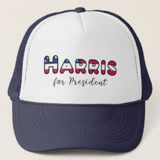 Harris for President USA Election Trucker Hat