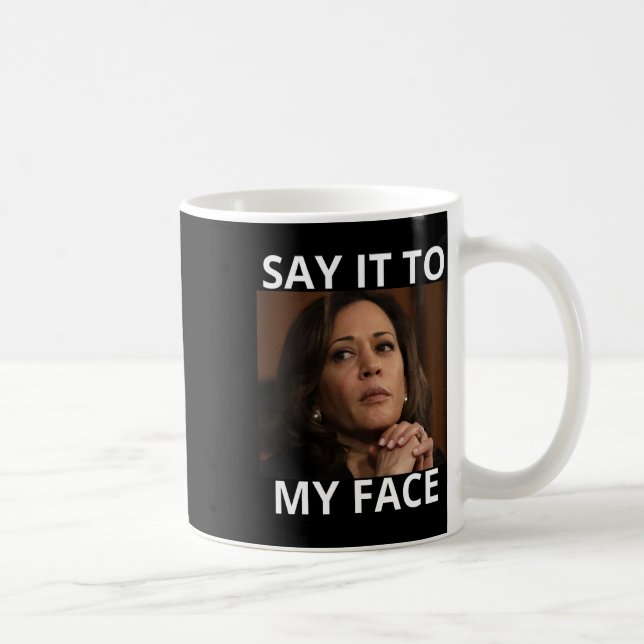Harris Got Something To Say  Coffee Mug (Right)