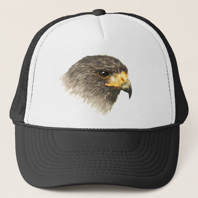 Harris Hawk - Mixed Medium Trucker Hat (Front)