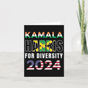 Harris India Jamaica Flag Diversity 2024 Card