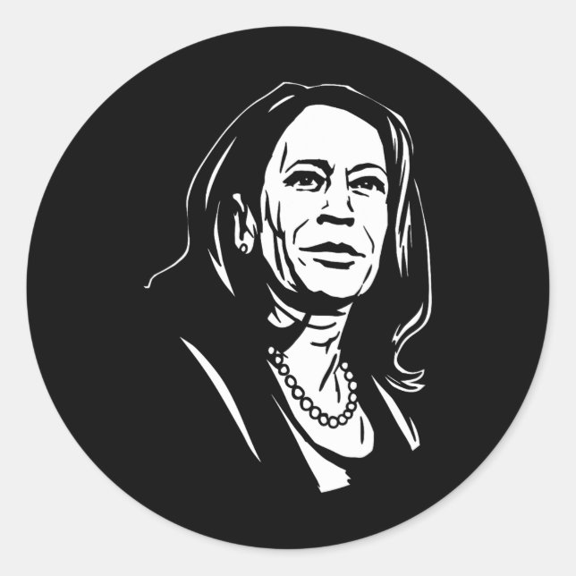 Harris Kamala Harris 47 47th President  Classic Round Sticker (Front)