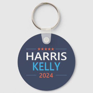 Harris Kelly 2024 Kamala Harris Democrat Keychain