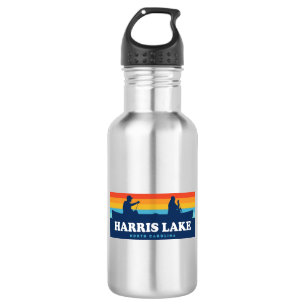Harris Lake North Carolina Canoe 532 Ml Water Bottle