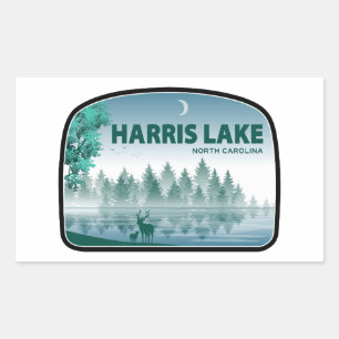 Harris Lake North Carolina Deer Sticker