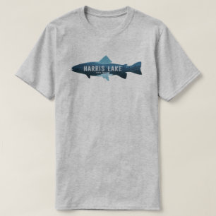 Harris Lake North Carolina Fish T-Shirt