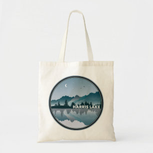 Harris Lake North Carolina Reflection Tote Bag