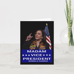Harris Mvp Madam Vice President Biden Harris 2020  Card