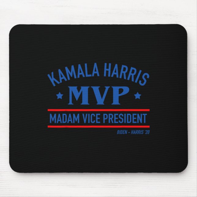 Harris Mvp Madam Vice President Biden Harris 2020  Mouse Pad (Front)