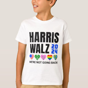 Harris Peace Love Equality Lgbt Human Rights Hope T-Shirt