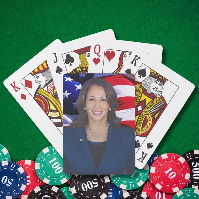Harris Photo 2024 - Kamala Harris Photo Playing Cards (Creator Uploaded)