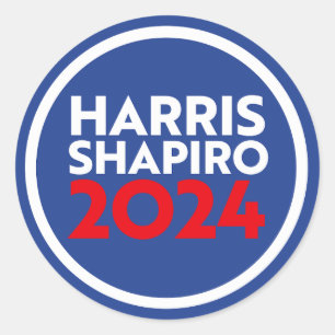HARRIS SHAPIRO 2024 CLASSIC ROUND STICKER
