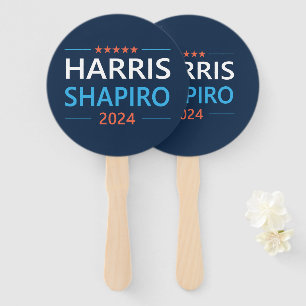 Harris Shapiro 2024 Hand Fan