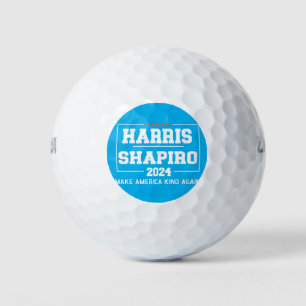 Harris Shapiro 2024 Make America Kind Again Golf Balls