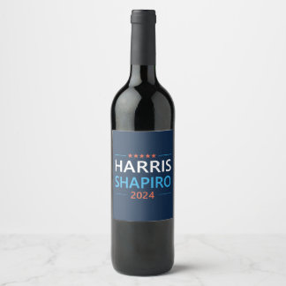 Harris Shapiro 2024 Wine Label