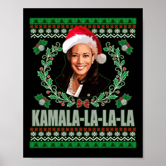 Harris Shirt Kamala La La La Women&#';s Ugly Chris Poster (Front)