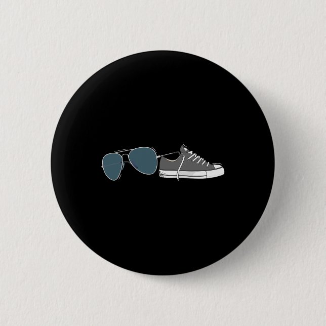 Harris Sungles Shoe Gift  2 Inch Round Button (Front)