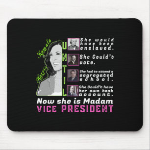 Harris T Shirt - Kamala Harris Vp - Black History Mouse Pad