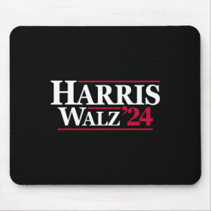 Harris Tim Walz 2024 24 For President Brat Usa Tee Mouse Pad