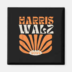 Harris Tim Walz 2024 Election 2024 Harris Waltz  Magnet