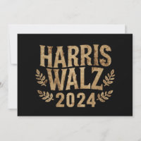 Harris Tim Walz Crest Vintage Harris Waltz 2024 