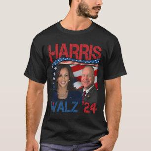 Harris Tim Walz Waltz 3  T-Shirt