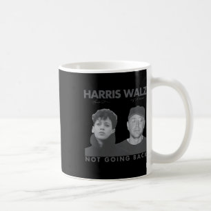 Harris W Not Going Back 80s Photo Retro 2024 Vote Coffee Mug