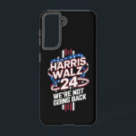 Harris Waltz 2024 Election Kamala Harris Tim Waltz Samsung Galaxy Case<br><div class="desc">Harris Waltz 2024 Election Kamala Harris Tim Waltz</div>
