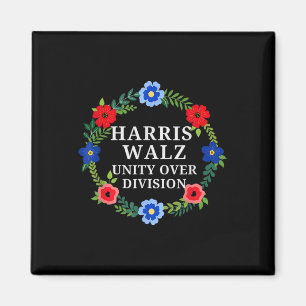 Harris Waltz 2024 Unity Over Division Vote Harris Magnet
